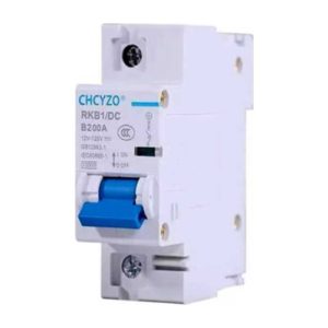 100A DC breaker for LiFePO4 battery, 1P 125VDC