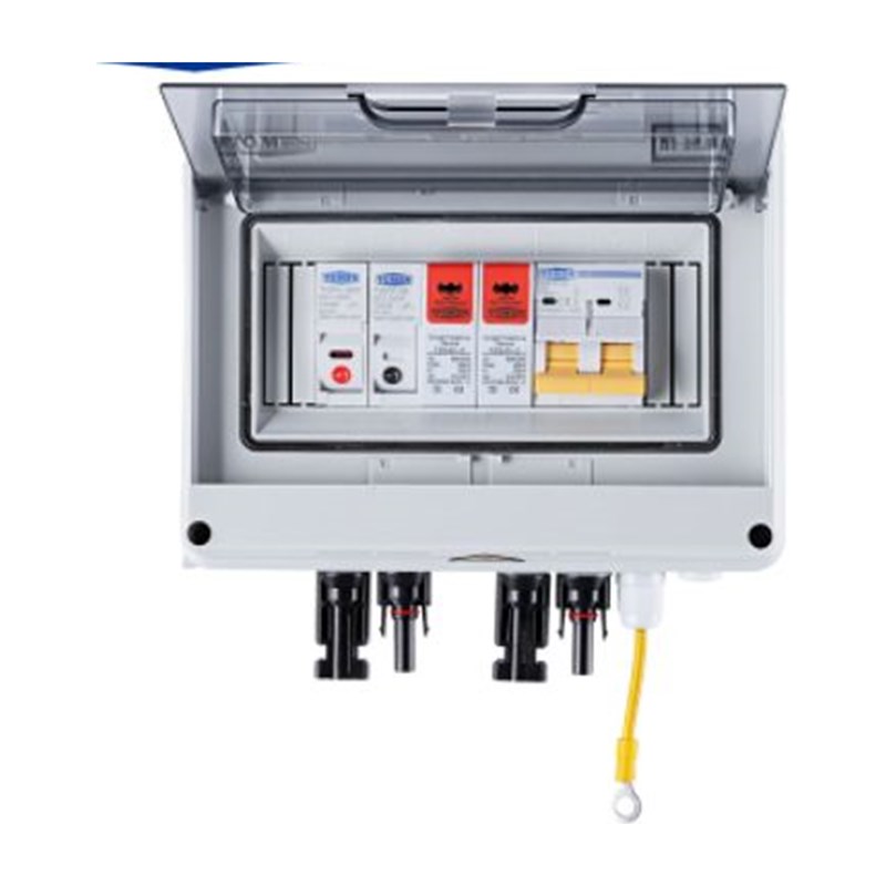 8-way PV DC combiner box, IP65