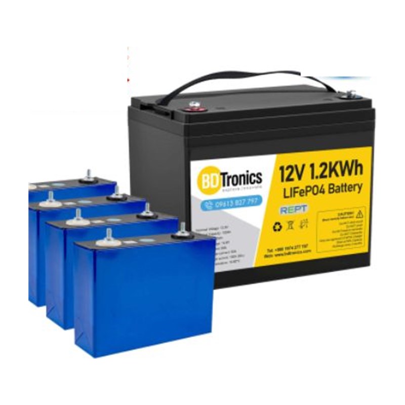 REPT 12/24/48V 100Ah–200Ah LiFePO4 battery