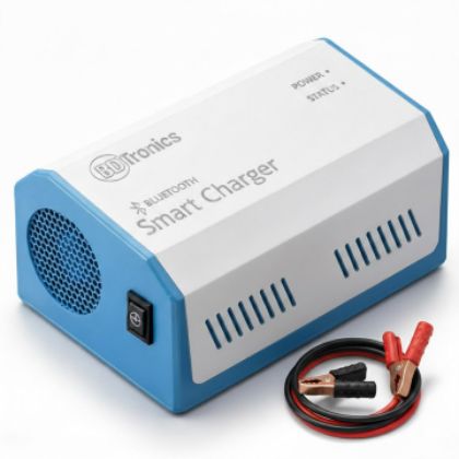12V 30A smart battery charger with Bluetooth
